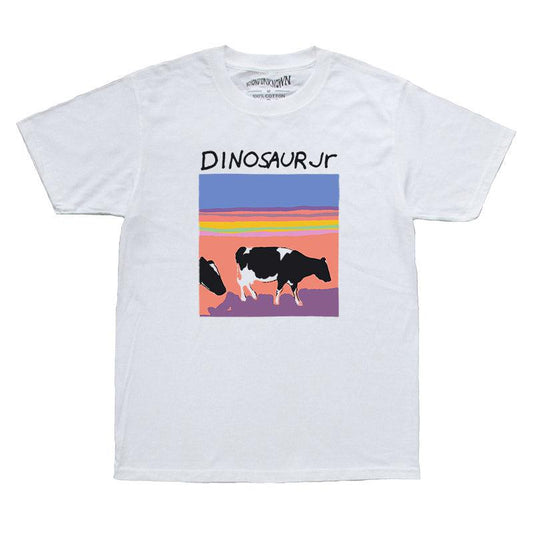 Vintage Dinosaur Cow Tee Shop Streetwear Fashion T-Shirt Streetwear Kitchen