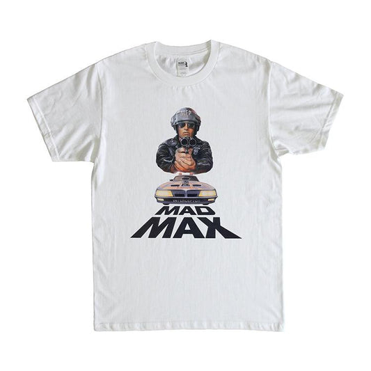 Vintage Mad Max Arrested Tee Shop Streetwear Fashion T-Shirt Streetwear Kitchen