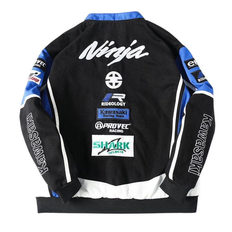 Vintage Ninja K@wasaki Racing Jacket Shop Streetwear Fashion Jacket Streetwear Kitchen