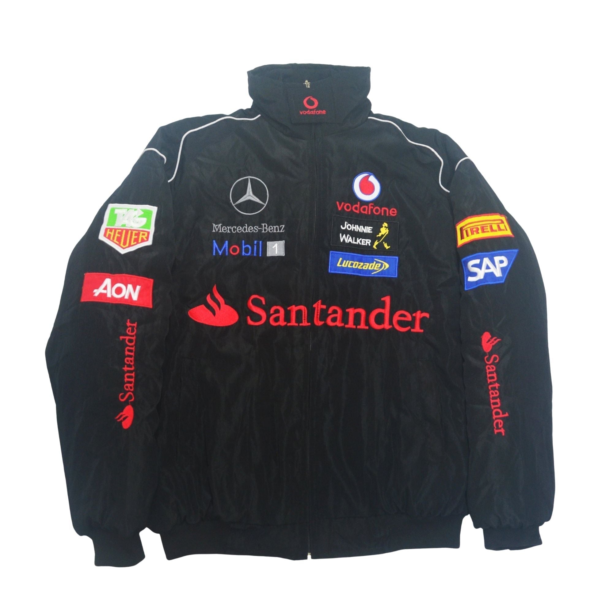 McLaren F1 Vintage Racing Jacket (Mercedes Benz Santander) – Streetwear ...
