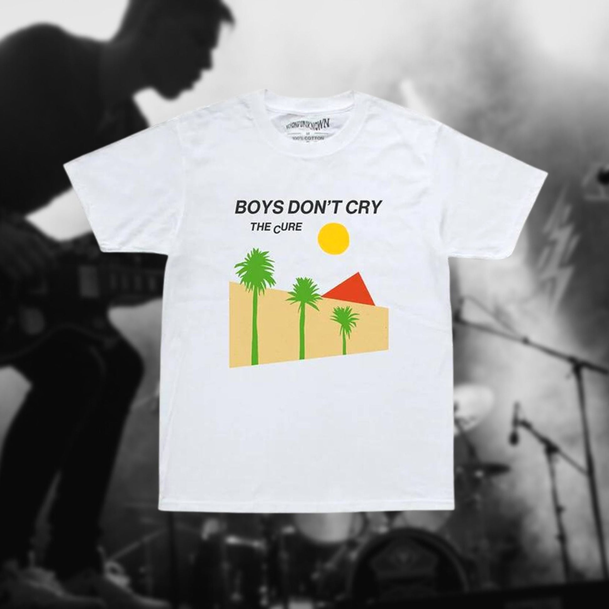 Vintage The Cure Boys Don't Cry Tee Shop Streetwear Fashion T-Shirt Streetwear Kitchen