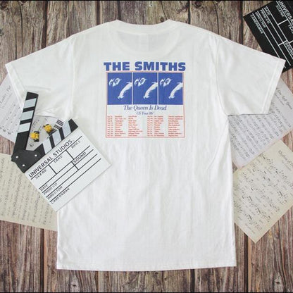 Vintage The Smiths Popsicle Tee Shop Streetwear Fashion T-Shirt Streetwear Kitchen